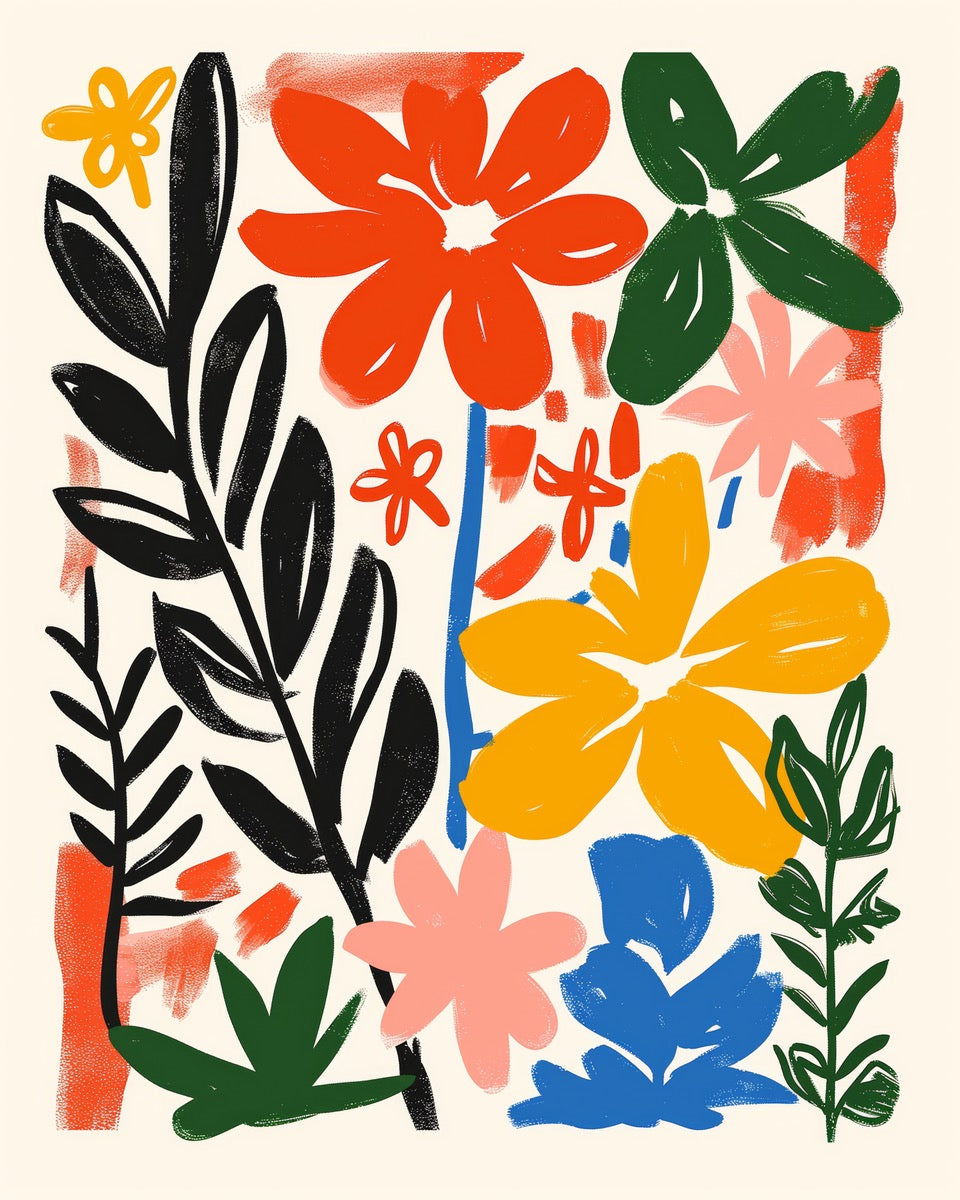 FLORAL MIND POSTER HUB STUDIO | HQ