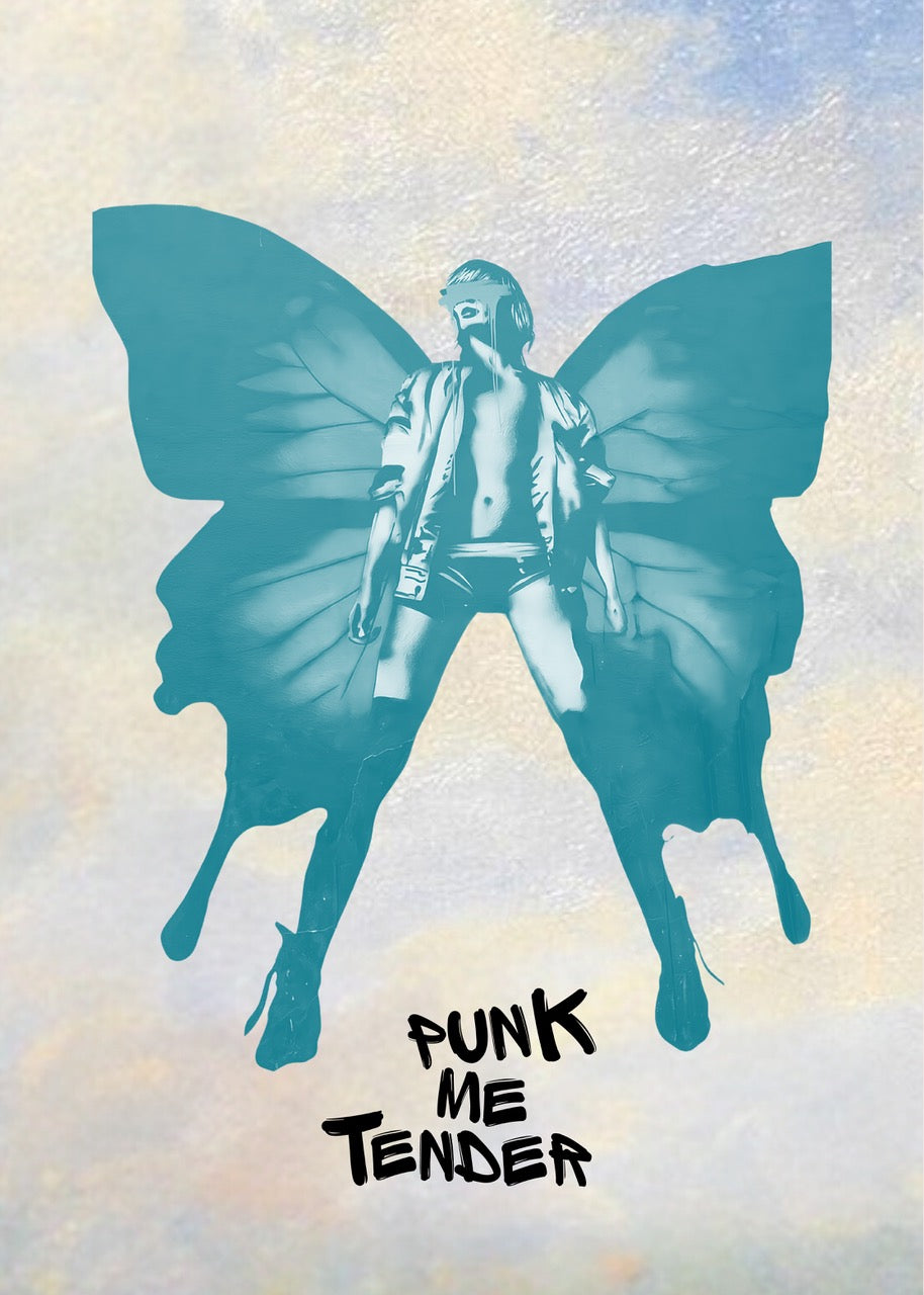 PUNK ME TENDER | ART POP CONTEMPORAIN | POSTER MODE & REBELLION | POSTER HUB STUDIO RÉTRO | HQ