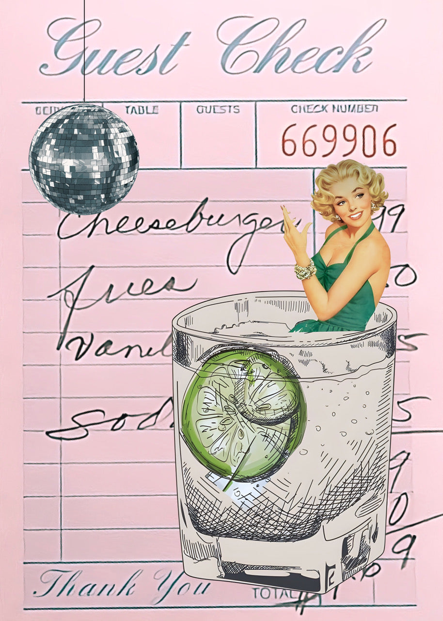 COCKTAIL RÉTRO – PIN-UP & DISCO POSTER HUB STUDIO RÉTRO, HQ