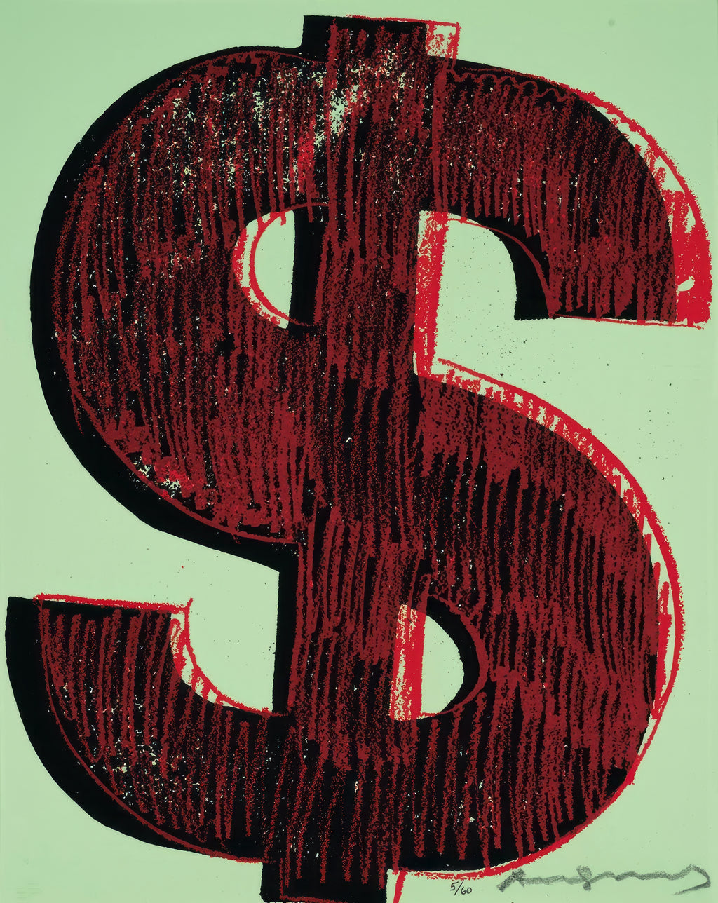 DOLLAR SIGN POP ART VINTAGE POSTER MOVIE POSTER HUB STUDIO RÉTRO, HQ