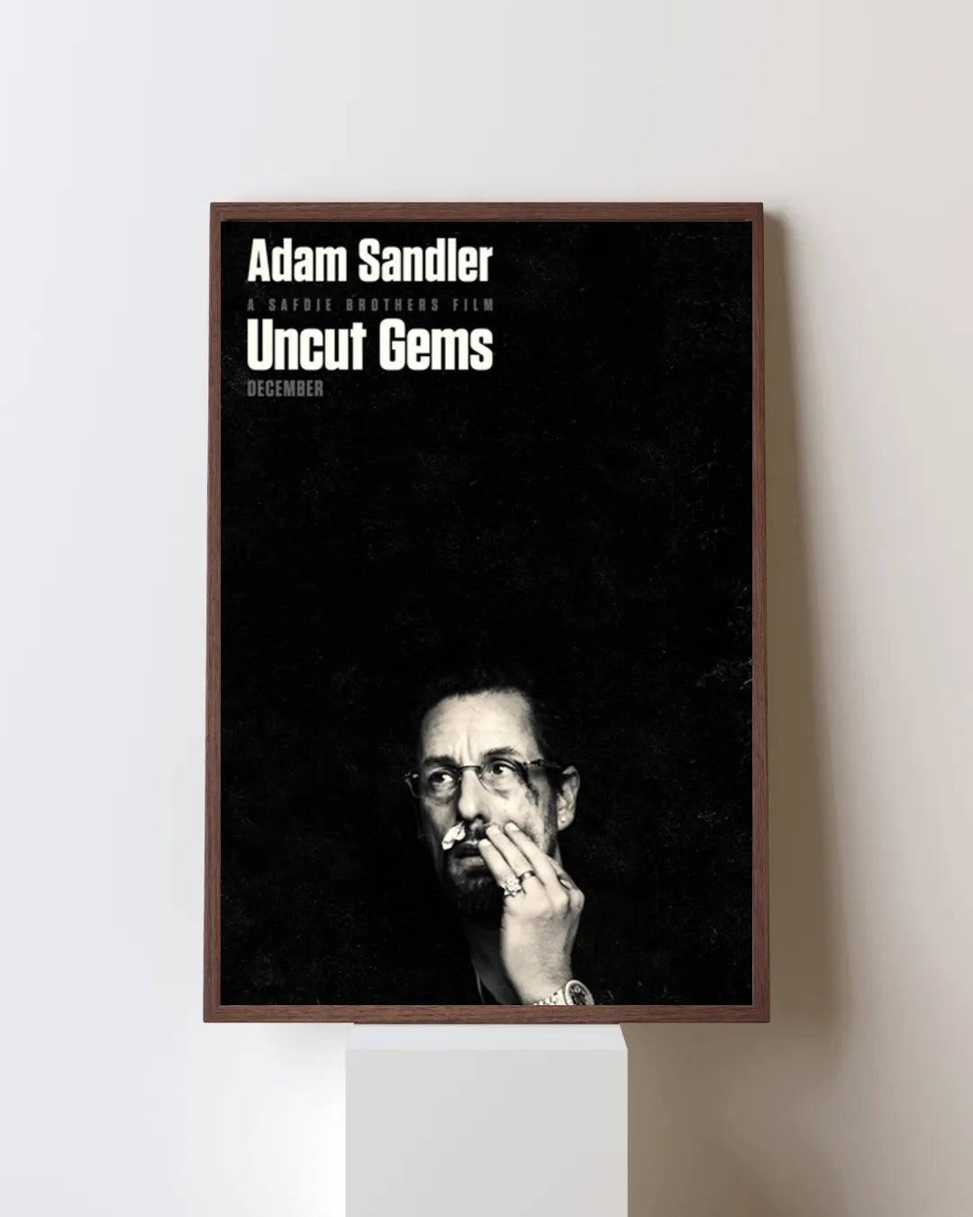 Uncut Gems Movie Poster Hq Adam Sandler – Affiche Vintage Cinéma Rétro | Poster HUB STUDIO