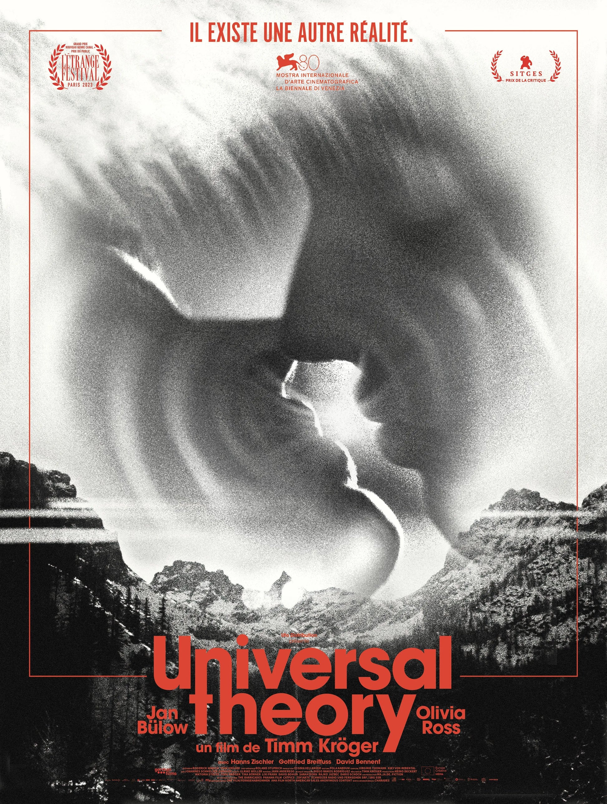 UNIVERSAL THEORY, Olivia Ross, 2023, AFFICHE VINTAGE MOVIE POSTER HQ