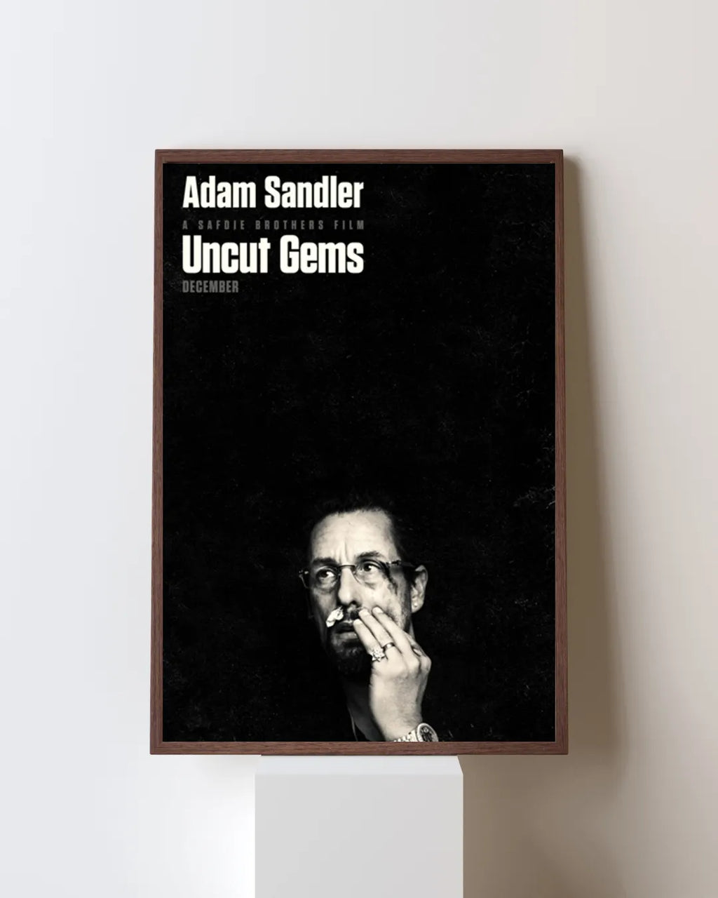 Uncut Gems Movie Poster Hq Adam Sandler – Affiche Vintage Cinéma Rétro | Poster HUB STUDIO