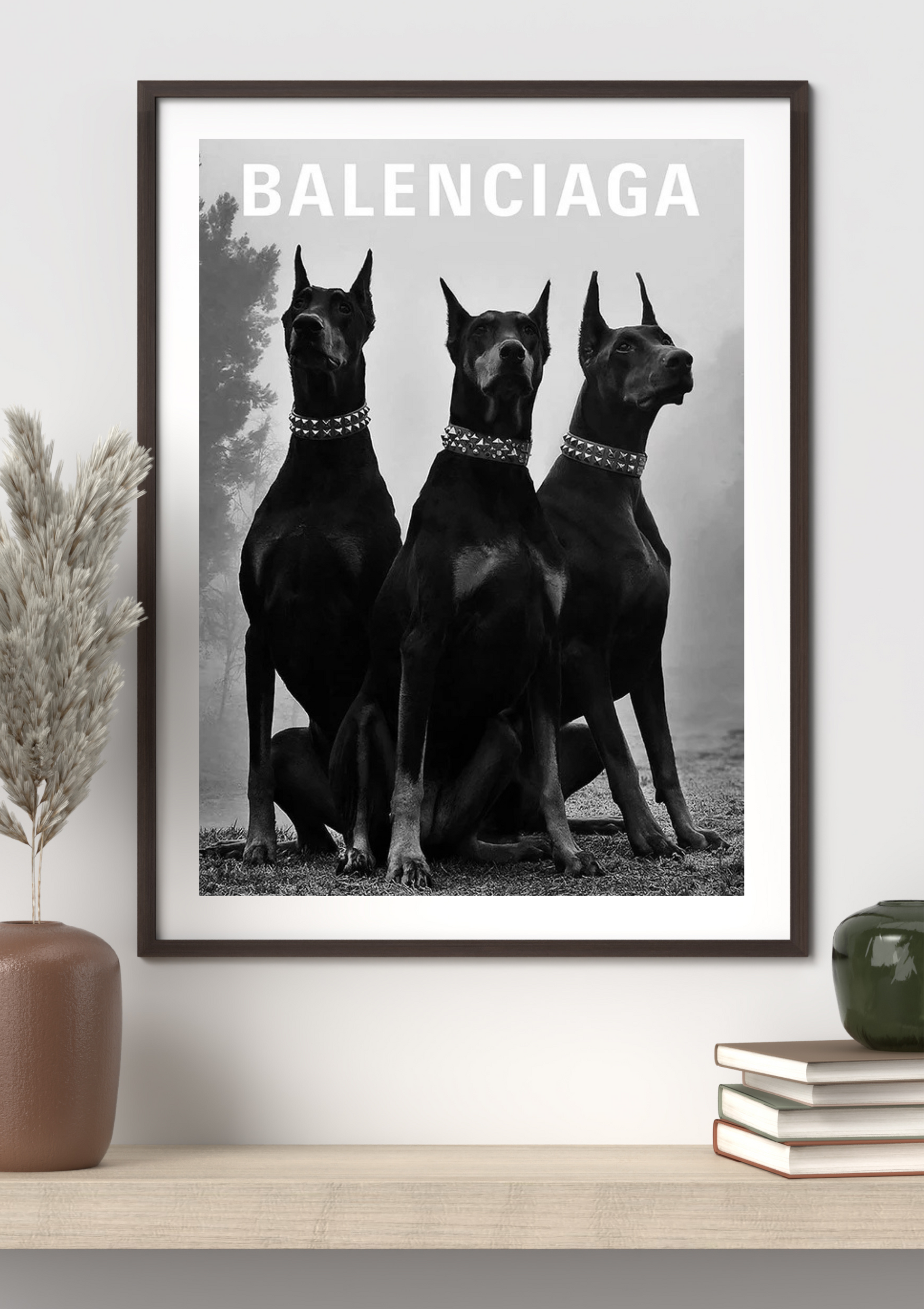 BALENCIAGA VINTAGE ADVERTISING POSTER HQ