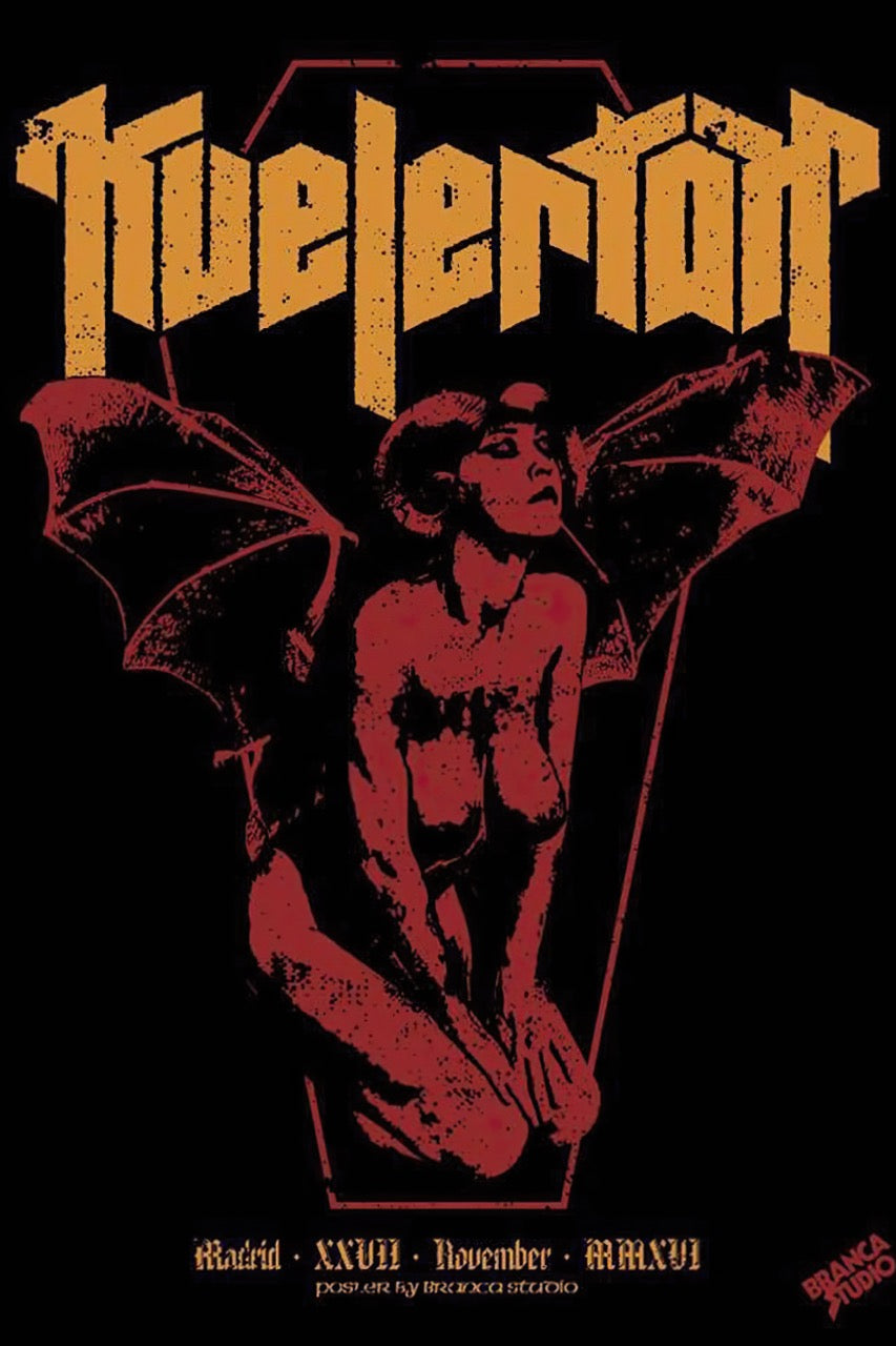 VOLBEAT POSTER ROCK METAL VINTAGE ARTWORK GOTHIQUE