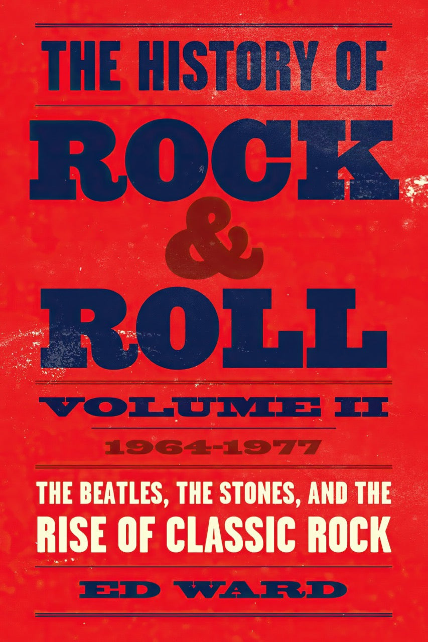 THE HISTORY OF ROCK & ROLL – VINTAGE MUSIC POSTER 1964-1977