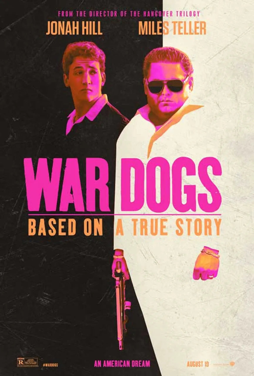 War Dogs Movie Poster Hq – Vintage Retro Cinema Poster | Poster HUB STUDIO