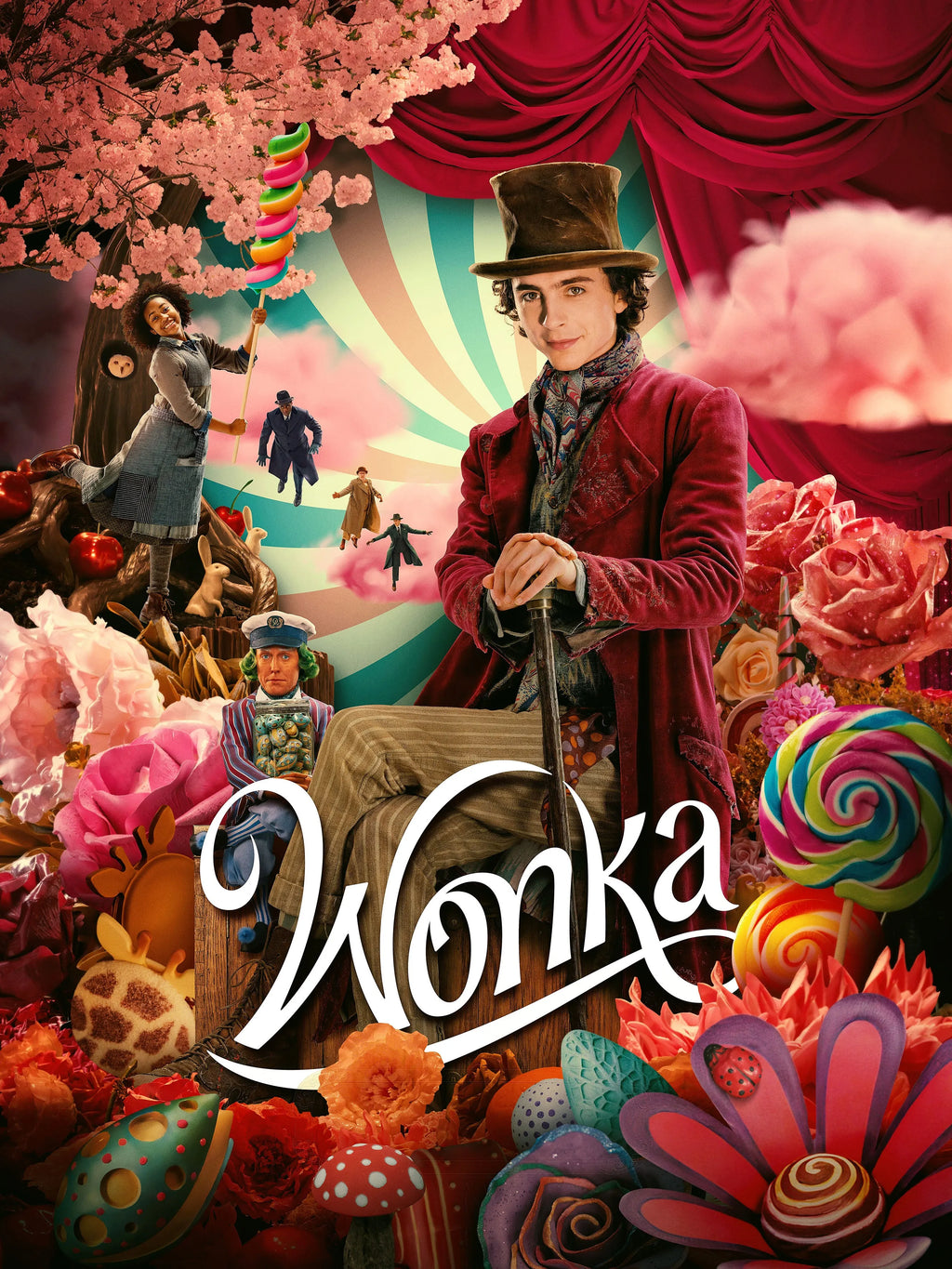 WILLY WONKA AFFICHE VINTAGE MOVIE POSTER HQ