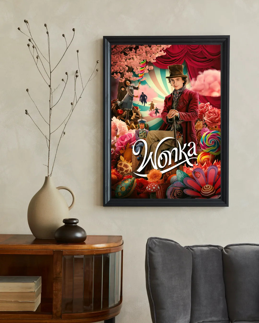 WILLY WONKA AFFICHE VINTAGE MOVIE POSTER HQ