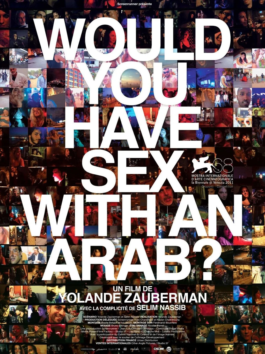 WOULD YOU HAVE SEX WITH AN ARAB? repro affiche de cinema