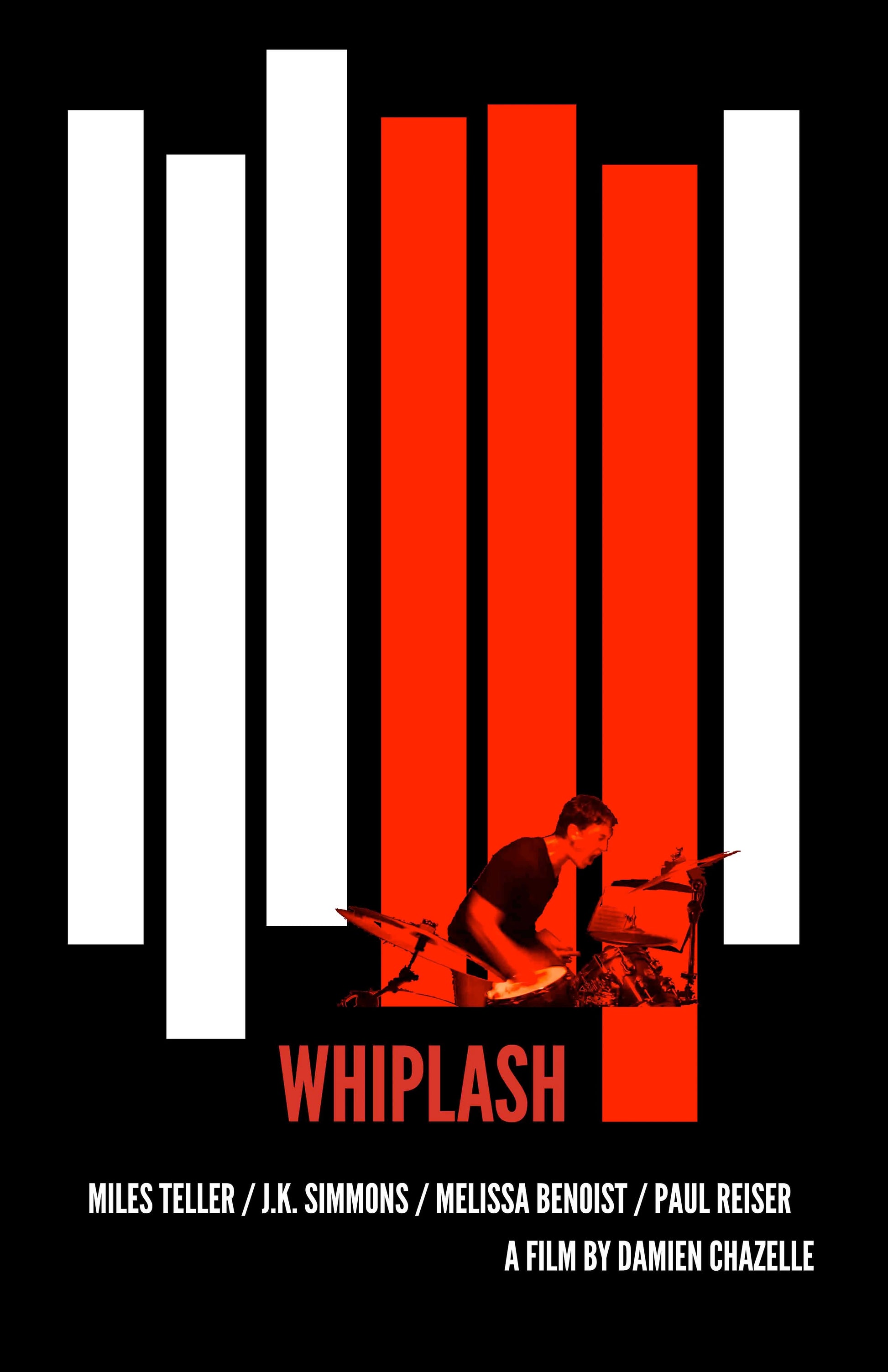 Whiplash Movie Poster Hq – Affiche Vintage Cinéma Rétro | Poster HUB STUDIO