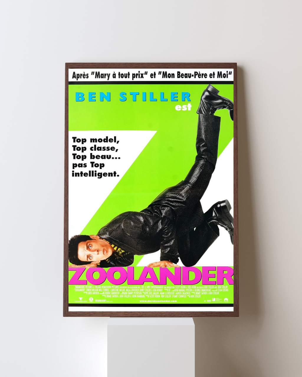 ZOOLANDER, 2001 repro affiche de cinema et sur toile, HQ