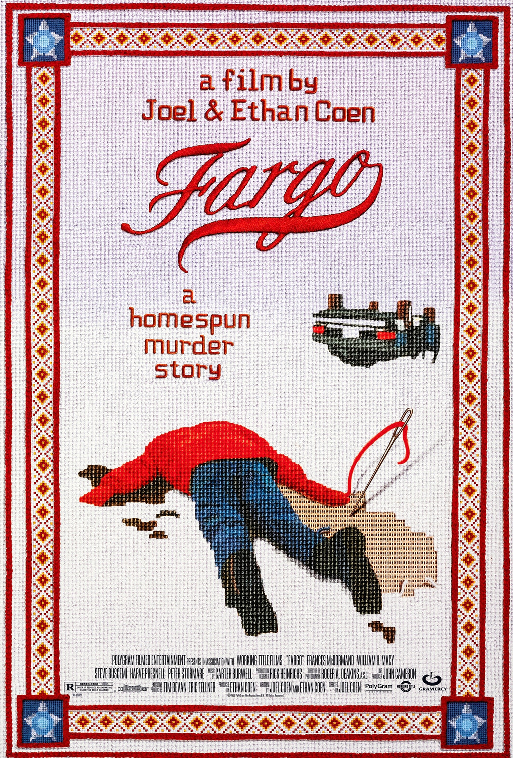 affiche film fargo 1996 freres coen frances mcdormand poster cinema