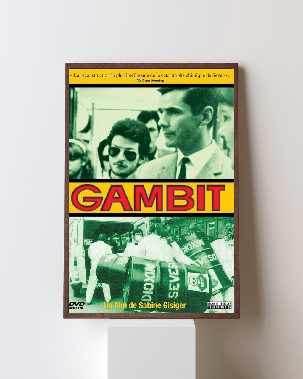 affiche film gambit 2005 documentaire seveso catastrophe chimique poster cinema