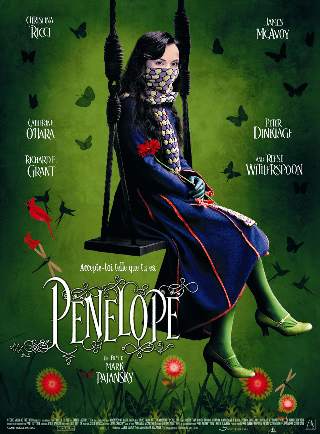 affiche film penelope 2006 christina ricci comedie fantastique romantique poster cinema