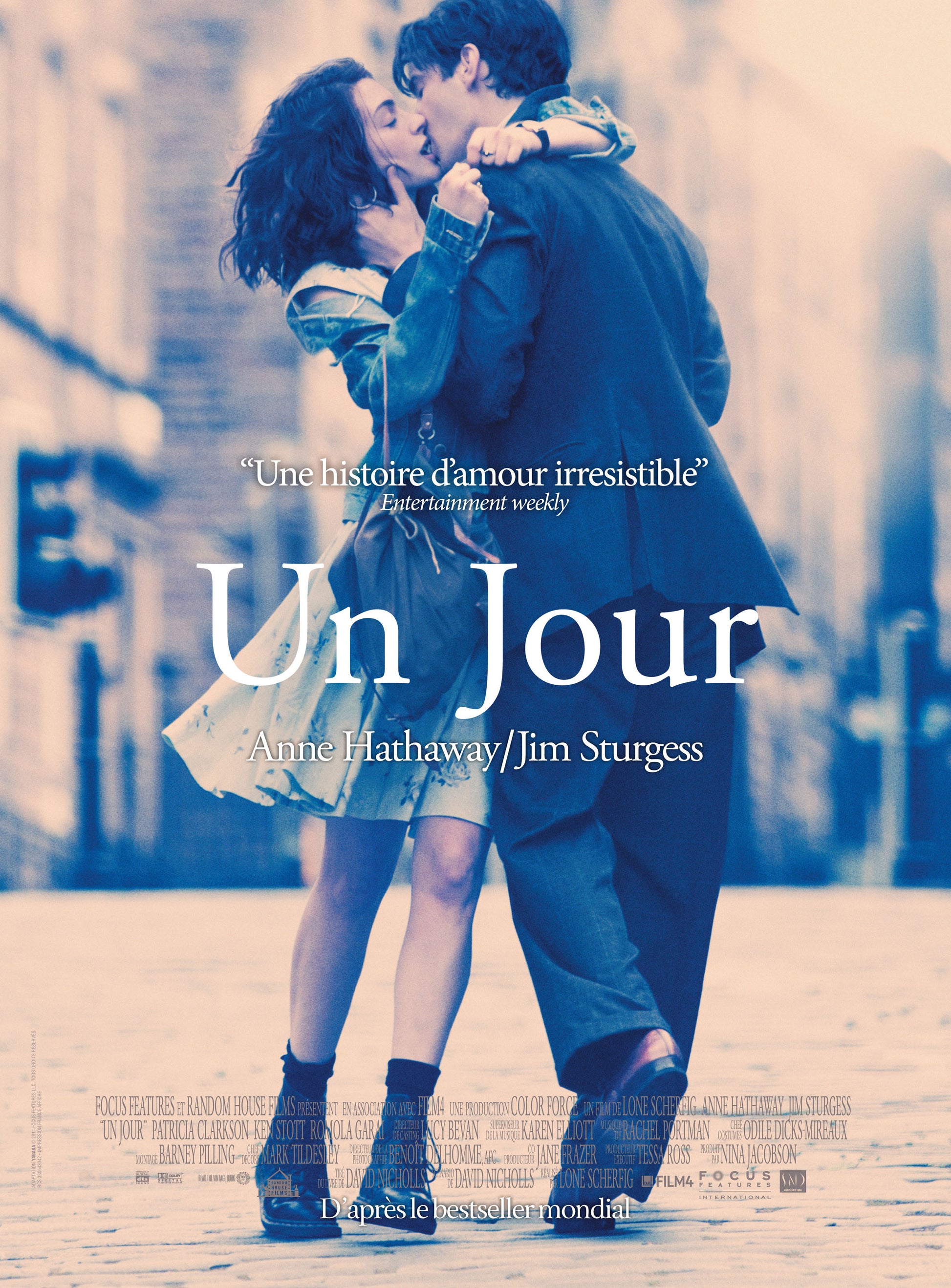 ONE DAY (2011) – ANNE HATHAWAY & JIM STURGESS – ROMANTIC DRAMA FILM – MOVIE POSTER – REPRODUCTION
