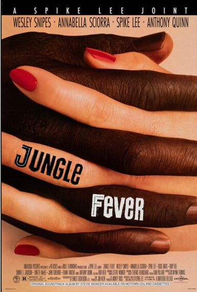 JUNGLE FEVER (1991) – WESLEY SNIPES – SPIKE LEE – ANTHONY QUINN – FILM DE SPIKE LEE – DRAME – AFFICHE CINÉMA – REPRODUCTION