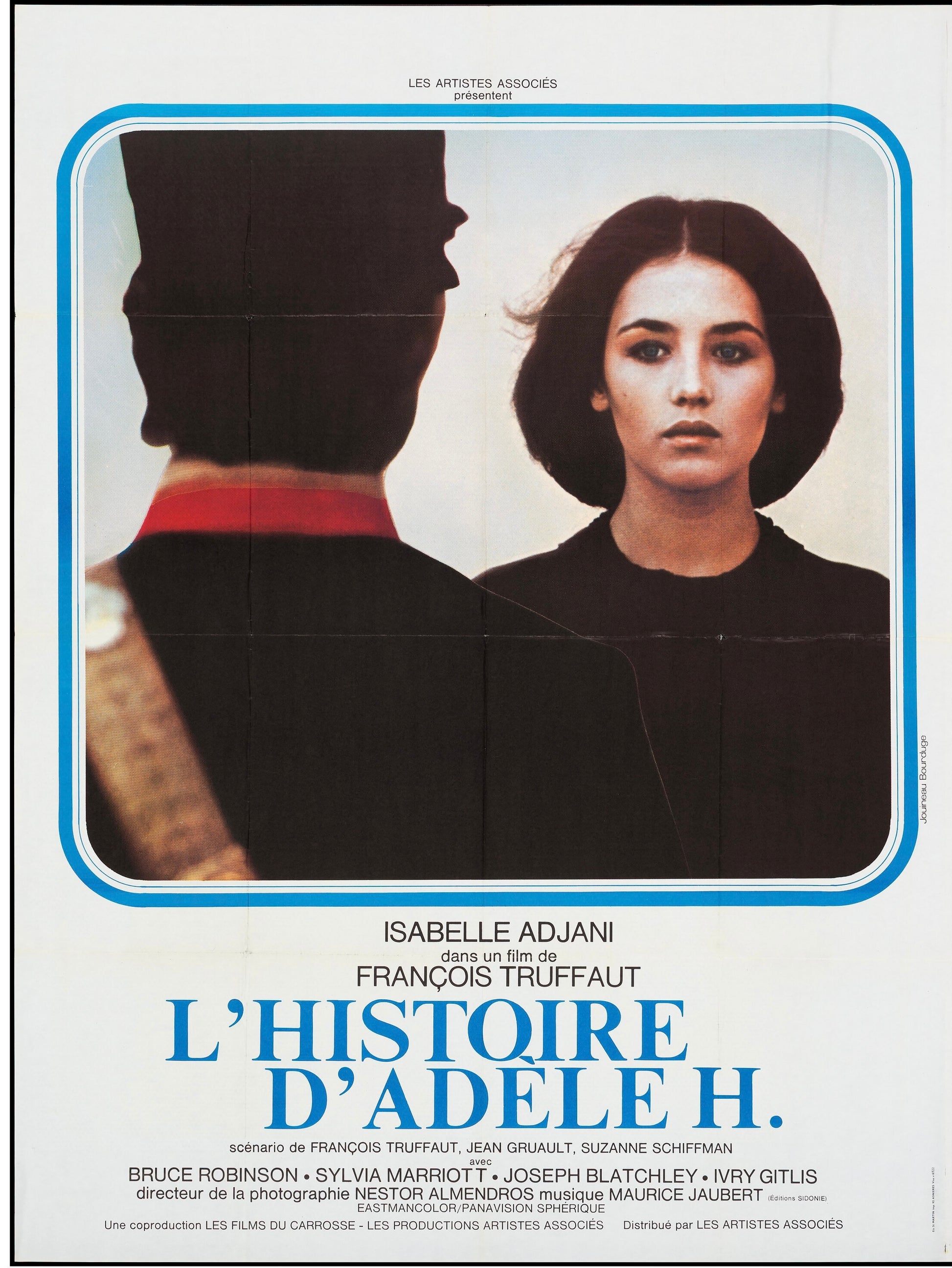 THE STORY OF ADELE H. (1975) – MOVIE POSTER – FRANÇOIS TRUFFAUT – ISABELLE ADJANI – FRENCH CINEMA POSTER – HQ REPRODUCTION