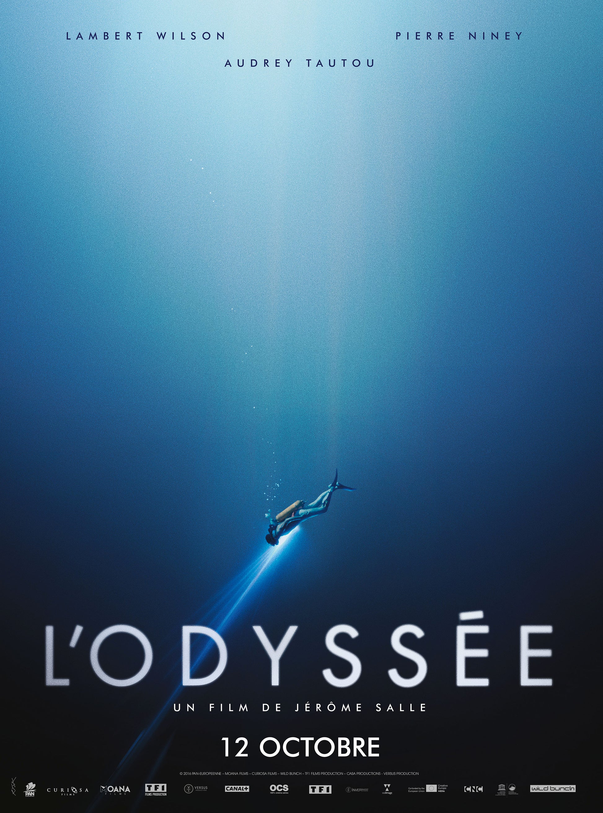 L’ODYSSÉE (2016) | LAMBERT WILSON – AUDREY TAUTOU – PIERRE NINEY | POSTER CINÉMA VINTAGE | POSTER HUB STUDIO RÉTRO | HQ