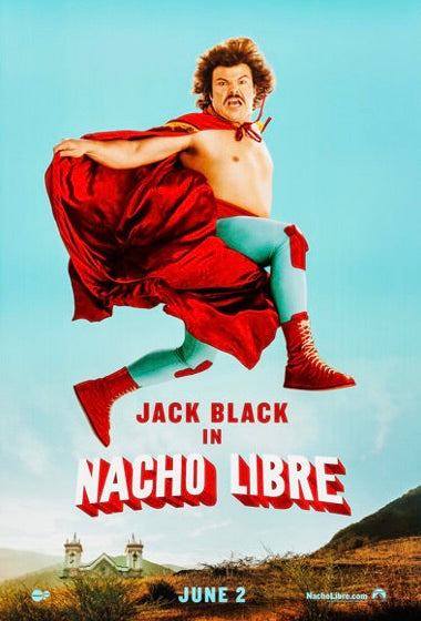 affiche film nacho libre 2006 jack black catcheur comedie poster